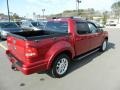 2007 Red Fire Ford Explorer Sport Trac Limited 4x4  photo #5