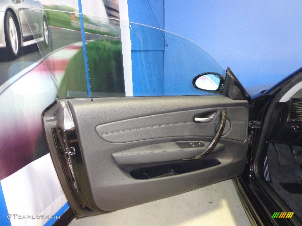 2008 1 Series 135i Coupe - Jet Black / Black photo #17