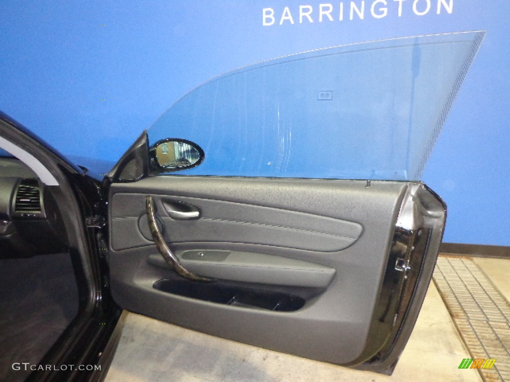 2008 1 Series 135i Coupe - Jet Black / Black photo #30