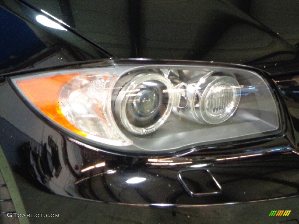 2008 1 Series 135i Coupe - Jet Black / Black photo #32