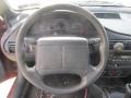Graphite 2000 Chevrolet Cavalier Coupe Steering Wheel