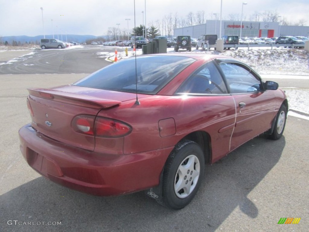 2000 Cavalier Coupe - Cayenne Red Metallic / Graphite photo #15