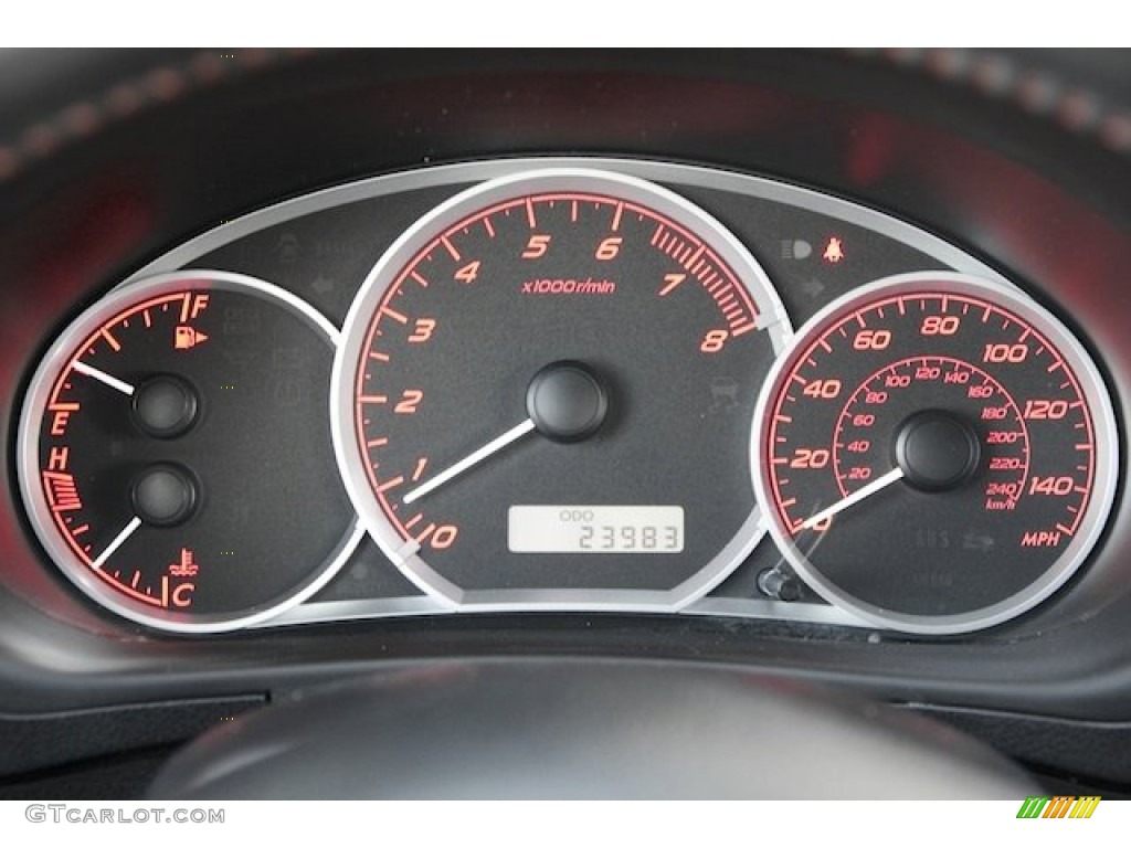 2009 Subaru Impreza WRX Wagon Gauges Photo #76246982