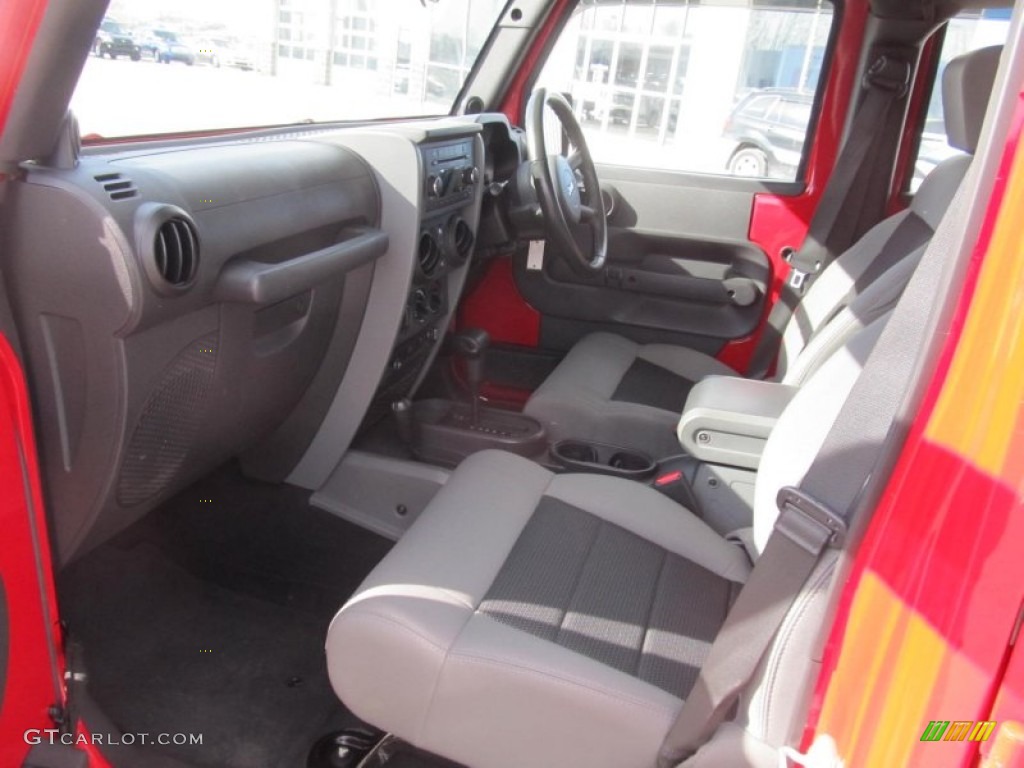 2010 Jeep Wrangler Unlimited Sport 4x4 Right Hand Drive Front Seat Photo #76247096