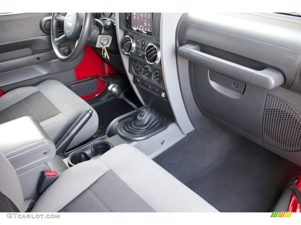 2008 Jeep Wrangler Unlimited X Interior Color Photos