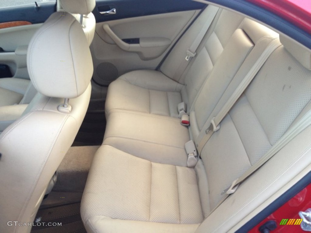 2005 Acura TSX Sedan Rear Seat Photo #76248437