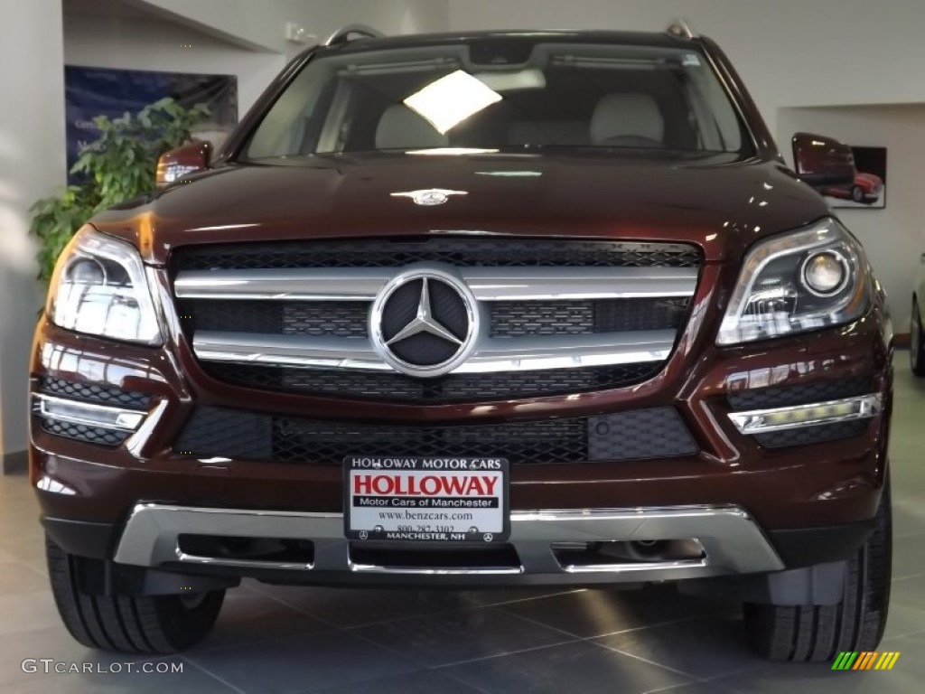 2013 GL 450 4Matic - Cinnabar Red Metallic / Almond Beige photo #1