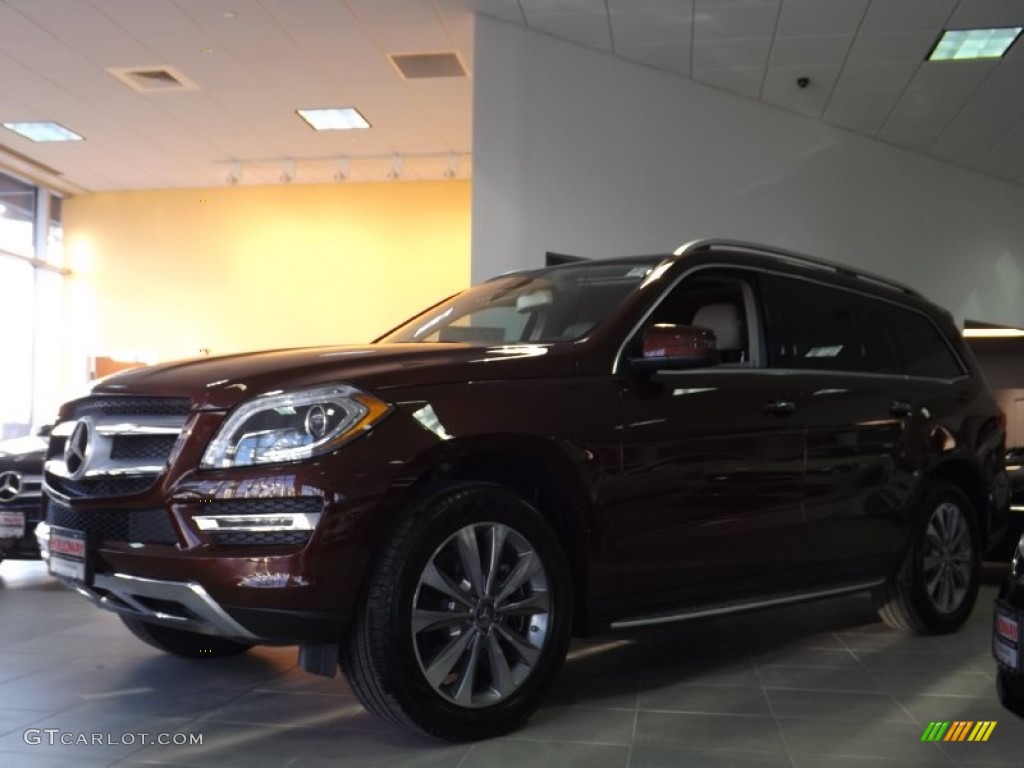 2013 GL 450 4Matic - Cinnabar Red Metallic / Almond Beige photo #2