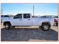Summit White - Silverado 3500HD LT Crew Cab 4x4 Dually Photo No. 3