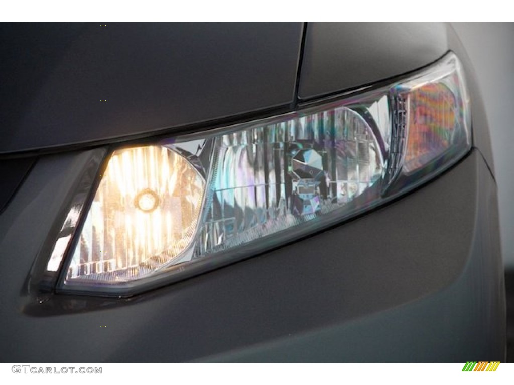2013 Civic EX Coupe - Polished Metal Metallic / Gray photo #5