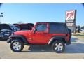 Flame Red - Wrangler X 4x4 Photo No. 2
