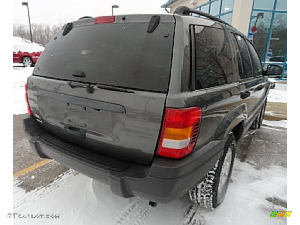 2003 Grand Cherokee Laredo 4x4 - Graphite Metallic / Dark Slate Gray photo #2