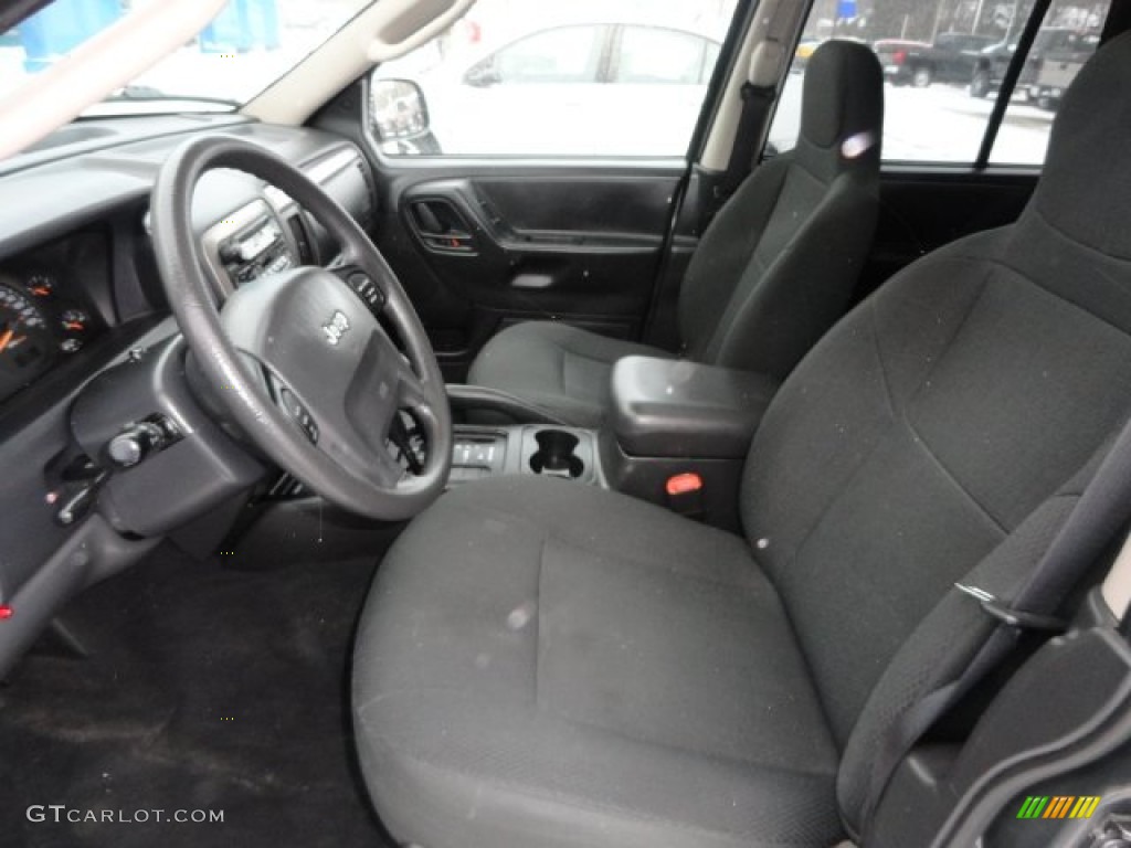 2003 Grand Cherokee Laredo 4x4 - Graphite Metallic / Dark Slate Gray photo #4