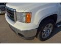 White Diamond Tricoat - Sierra 1500 SLT Crew Cab Photo No. 12