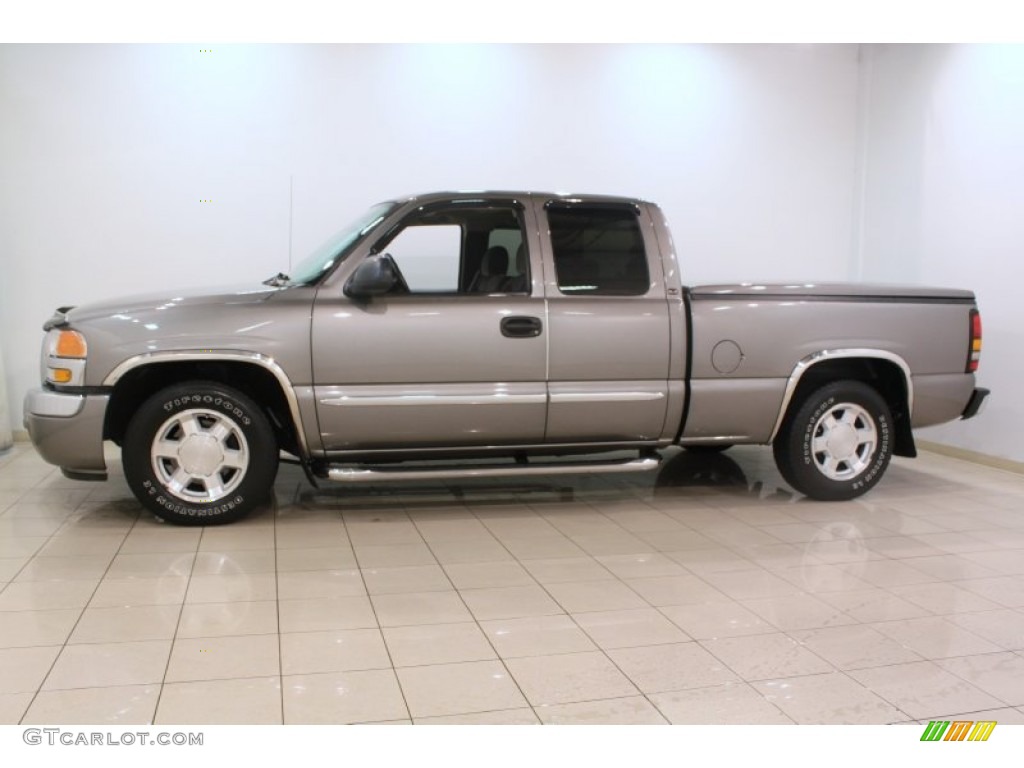 Steel Gray Metallic 2007 GMC Sierra 1500 Classic SLE Extended Cab Exterior Photo #76251333