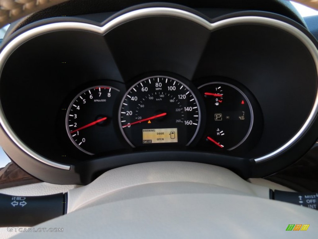 2013 Nissan Quest 3.5 SL Gauges Photo #76252399