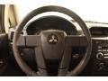 2008 Mitsubishi Endeavor Black Interior Steering Wheel Photo