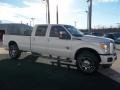 White Platinum Metallic Tri-Coat - F350 Super Duty Platinum Crew Cab 4x4 Photo No. 49