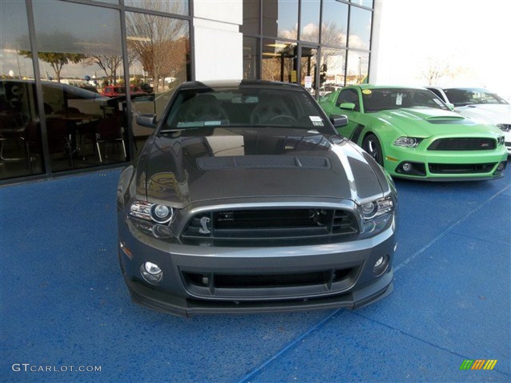2013 Mustang Shelby GT500 SVT Performance Package Coupe - Sterling Gray Metallic / Shelby Charcoal Black/Black Accent Recaro Sport Seats photo #1