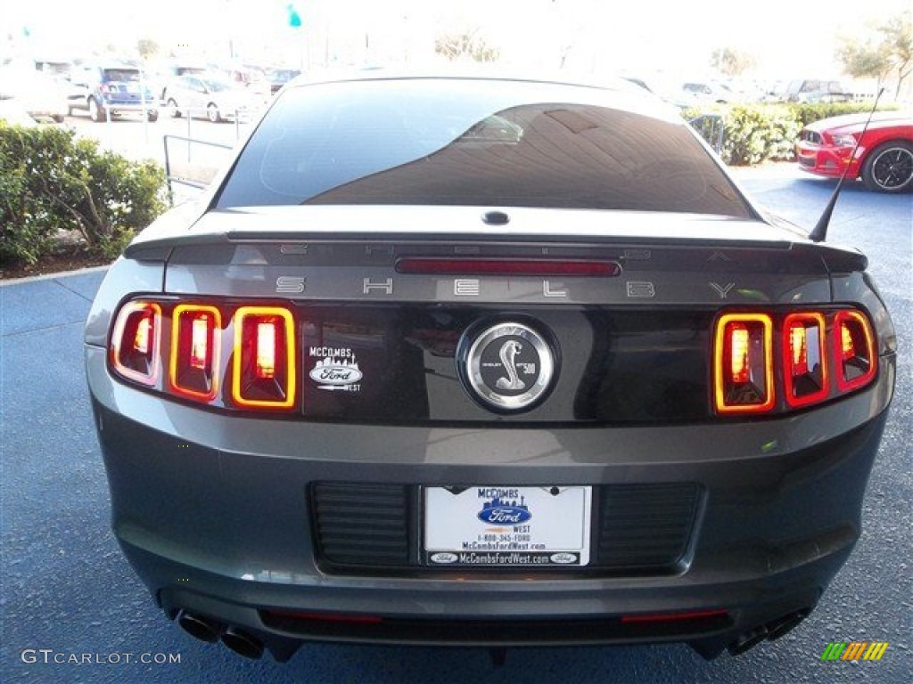 2013 Mustang Shelby GT500 SVT Performance Package Coupe - Sterling Gray Metallic / Shelby Charcoal Black/Black Accent Recaro Sport Seats photo #4