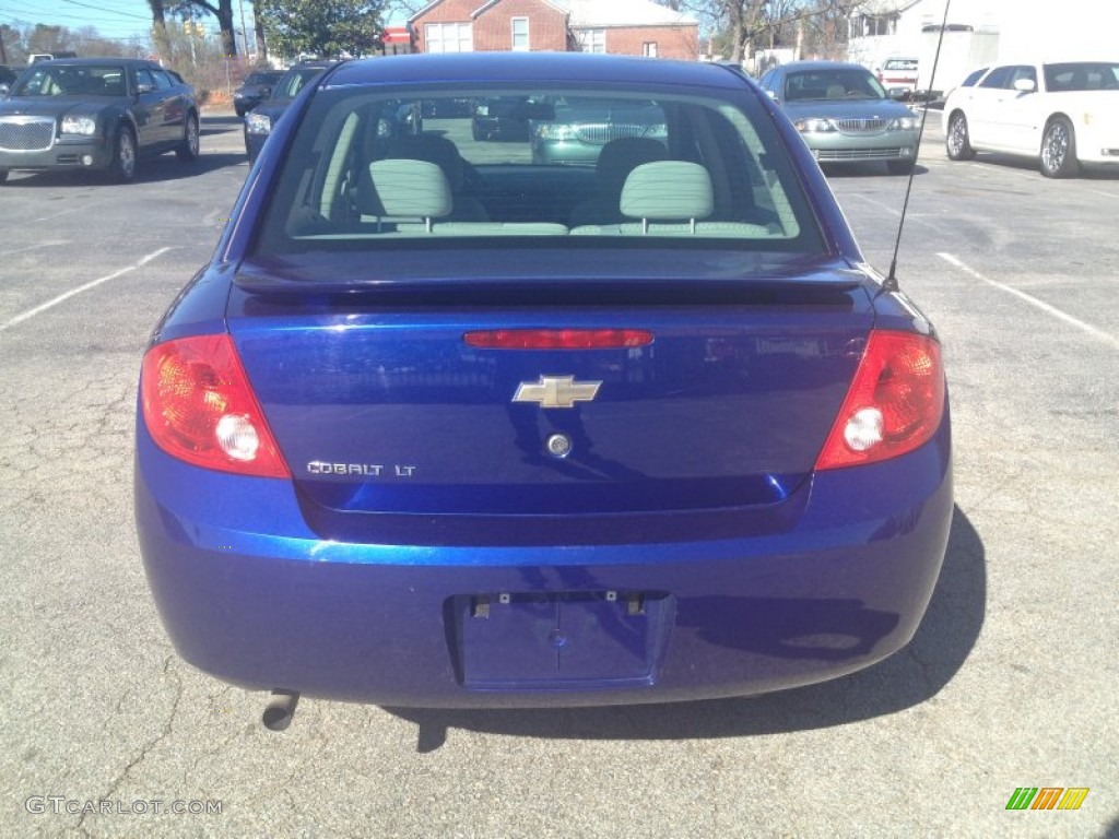 2007 Cobalt LT Sedan - Laser Blue Metallic / Gray photo #5