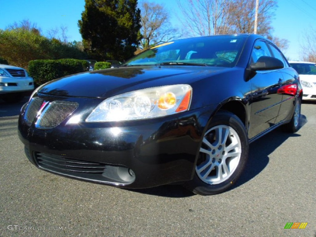 Black 2005 Pontiac G6 Sedan Exterior Photo #76254977