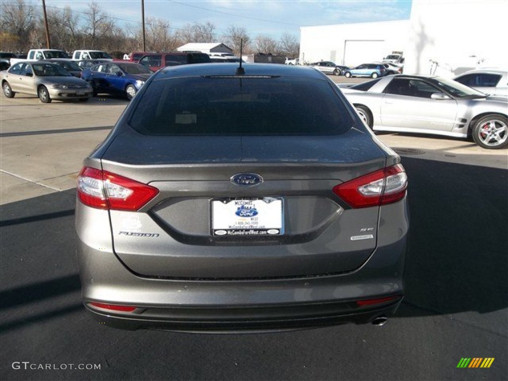 2013 Fusion SE 1.6 EcoBoost - Sterling Gray Metallic / Charcoal Black photo #5