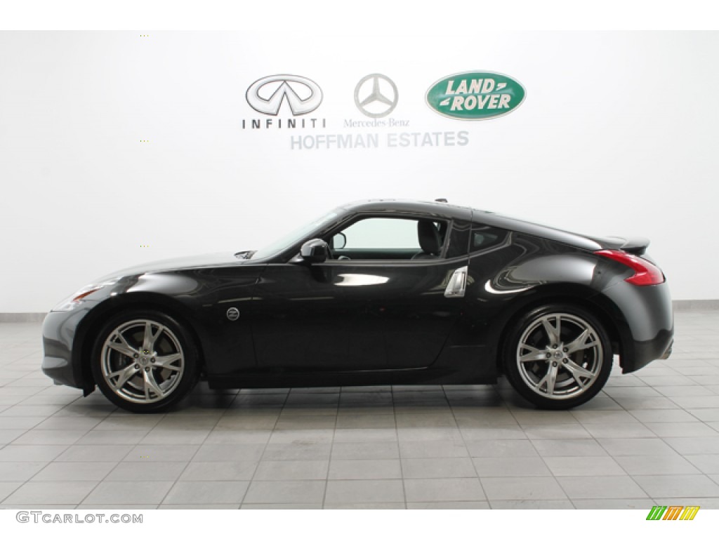 2010 370Z Sport Touring Coupe - Magnetic Black / Black Leather photo #2