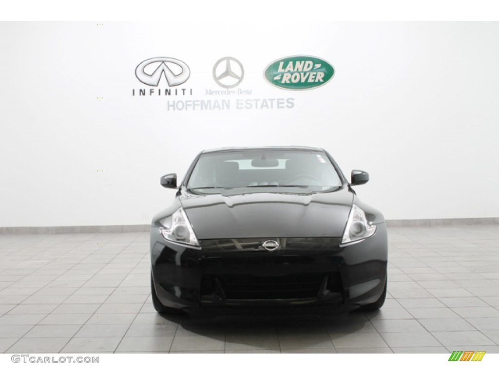 2010 370Z Sport Touring Coupe - Magnetic Black / Black Leather photo #3
