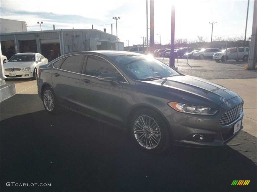 2013 Fusion SE 1.6 EcoBoost - Sterling Gray Metallic / Charcoal Black photo #10