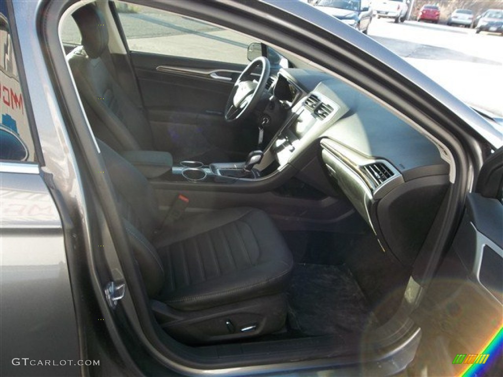 2013 Fusion SE 1.6 EcoBoost - Sterling Gray Metallic / Charcoal Black photo #13