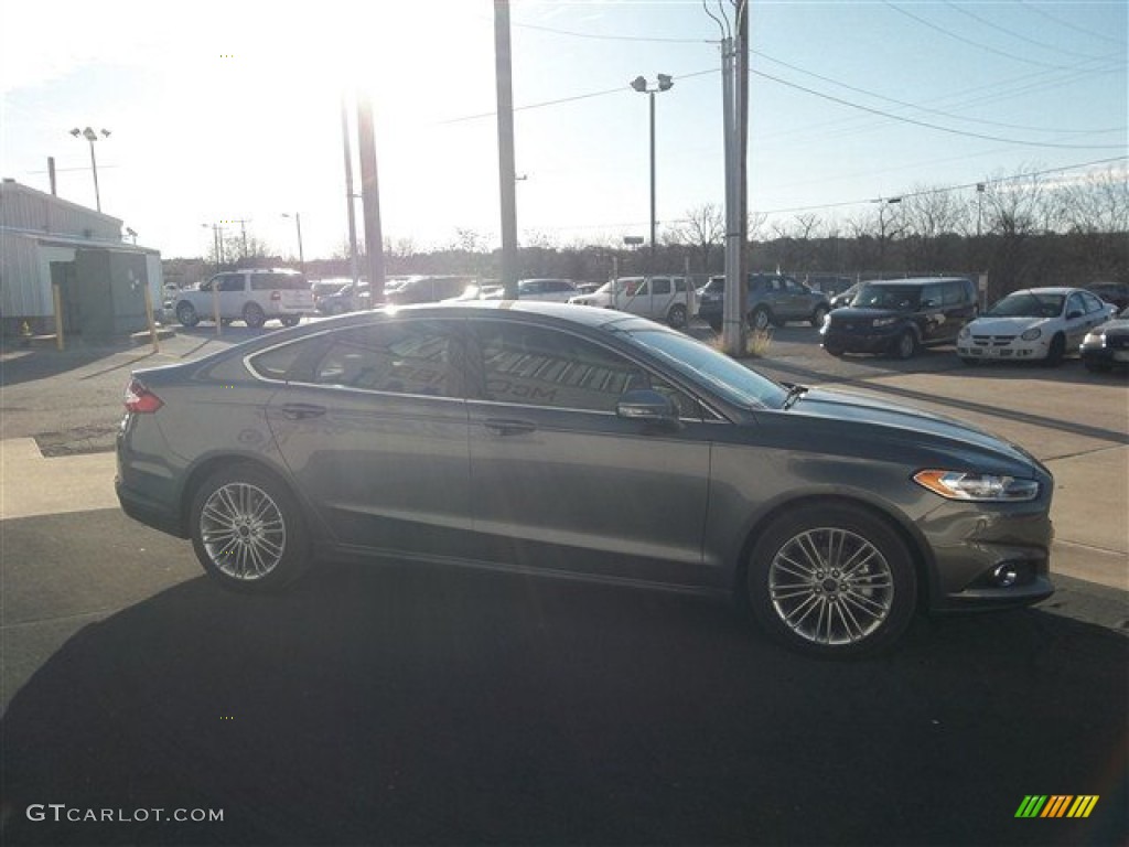 2013 Fusion SE 1.6 EcoBoost - Sterling Gray Metallic / Charcoal Black photo #33