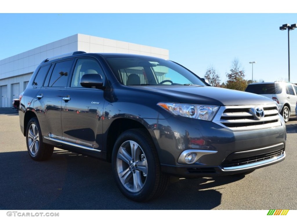 2013 Highlander Limited - Magnetic Gray Metallic / Ash photo #7