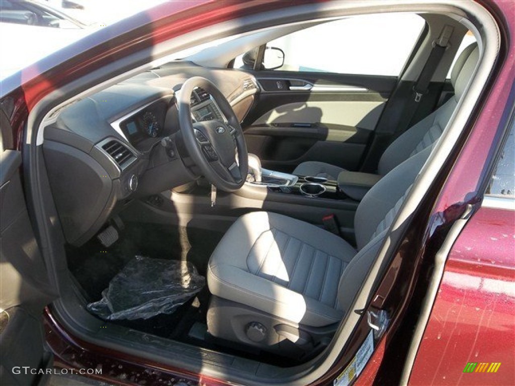 2013 Fusion S - Bordeaux Reserve Red Metallic / Earth Gray photo #16