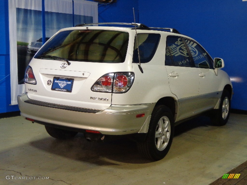 2002 RX 300 AWD - White Gold Crystal / Ivory photo #26