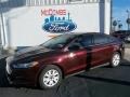 2013 Bordeaux Reserve Red Metallic Ford Fusion S  photo #22