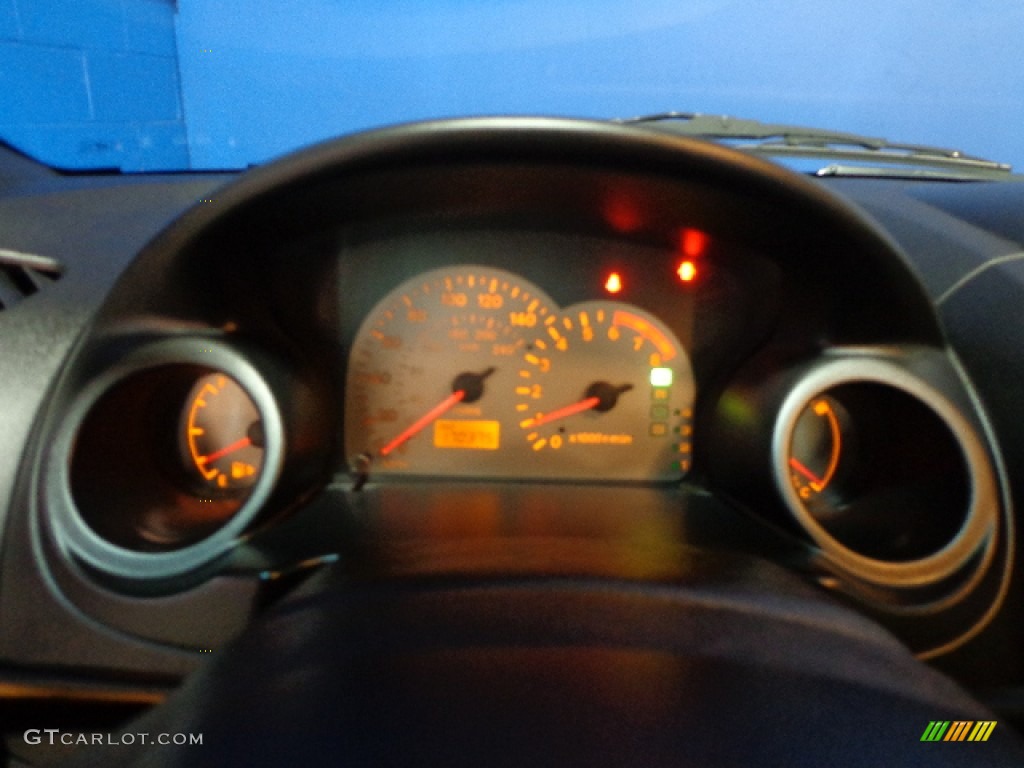 2001 Eclipse GS Coupe - Huntington Blue Pearl / Black photo #17