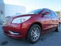 Crystal Red Tintcoat 2013 Buick Enclave Leather Exterior