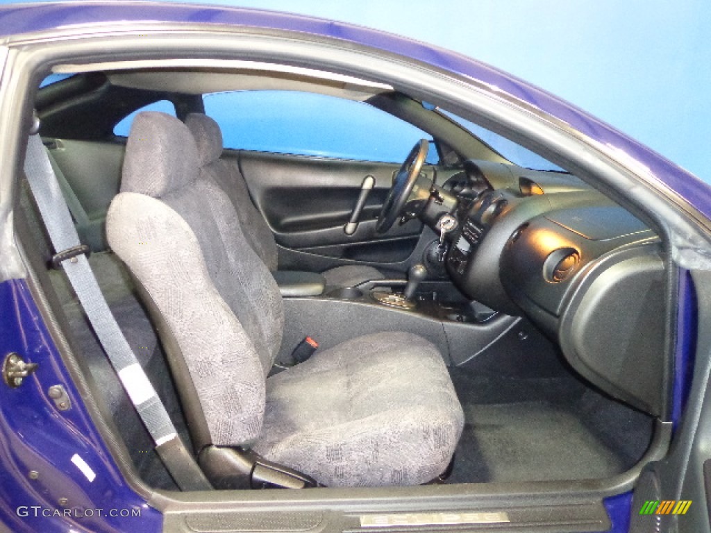 2001 Eclipse GS Coupe - Huntington Blue Pearl / Black photo #23