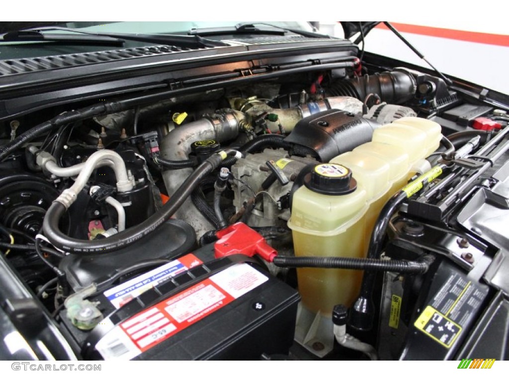 2002 Ford F350 Super Duty XLT Regular Cab 4x4 7.3 Liter OHV 16V Power Stroke Turbo Diesel V8 Engine Photo #76256723