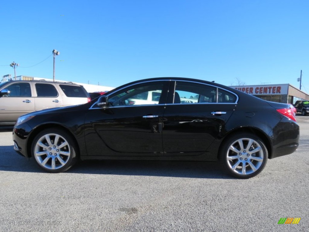 2013 Regal Turbo - Black Onyx / Ebony photo #4