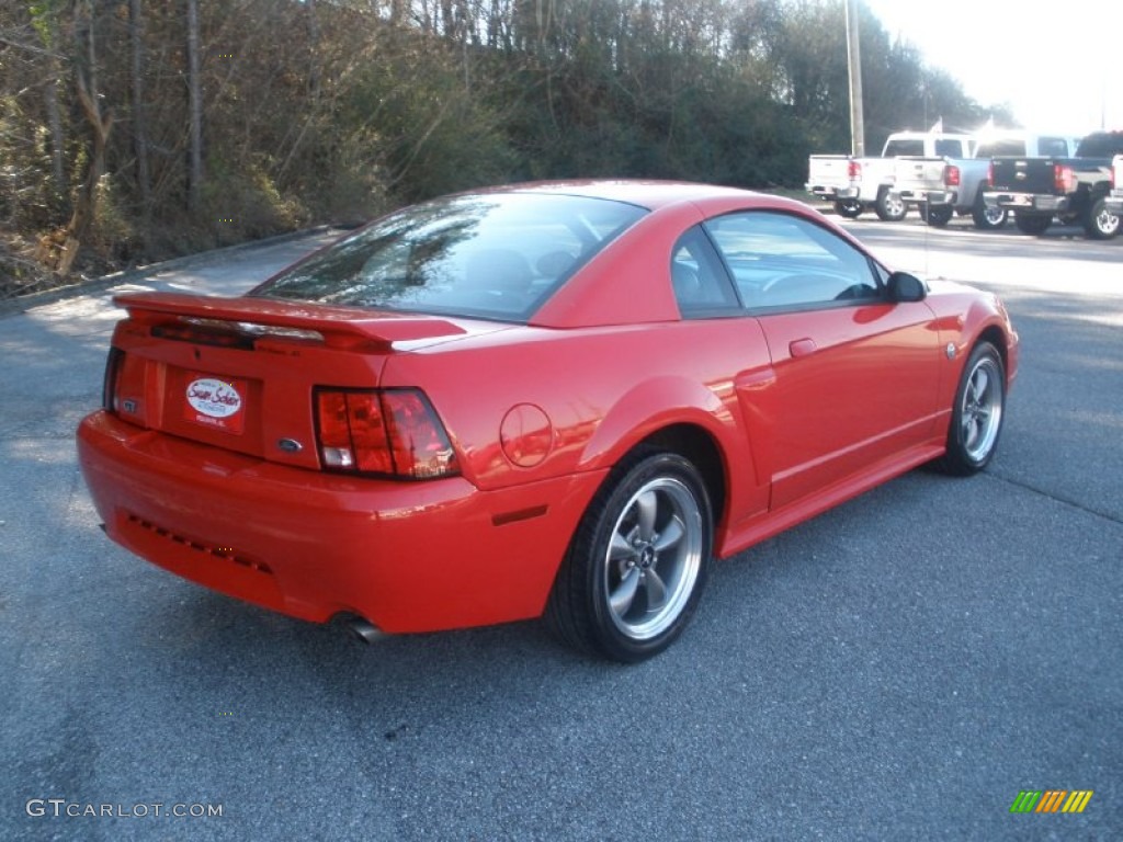 2004 Mustang GT Coupe - Torch Red / Dark Charcoal photo #3