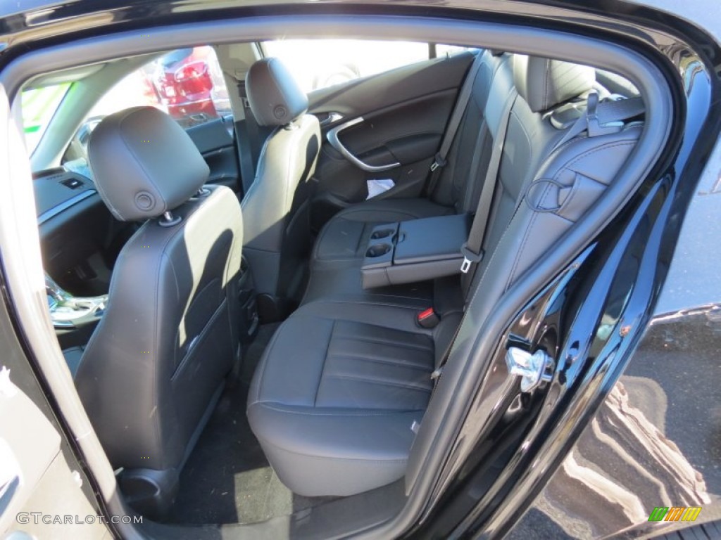 2013 Buick Regal Turbo Rear Seat Photo #76257112