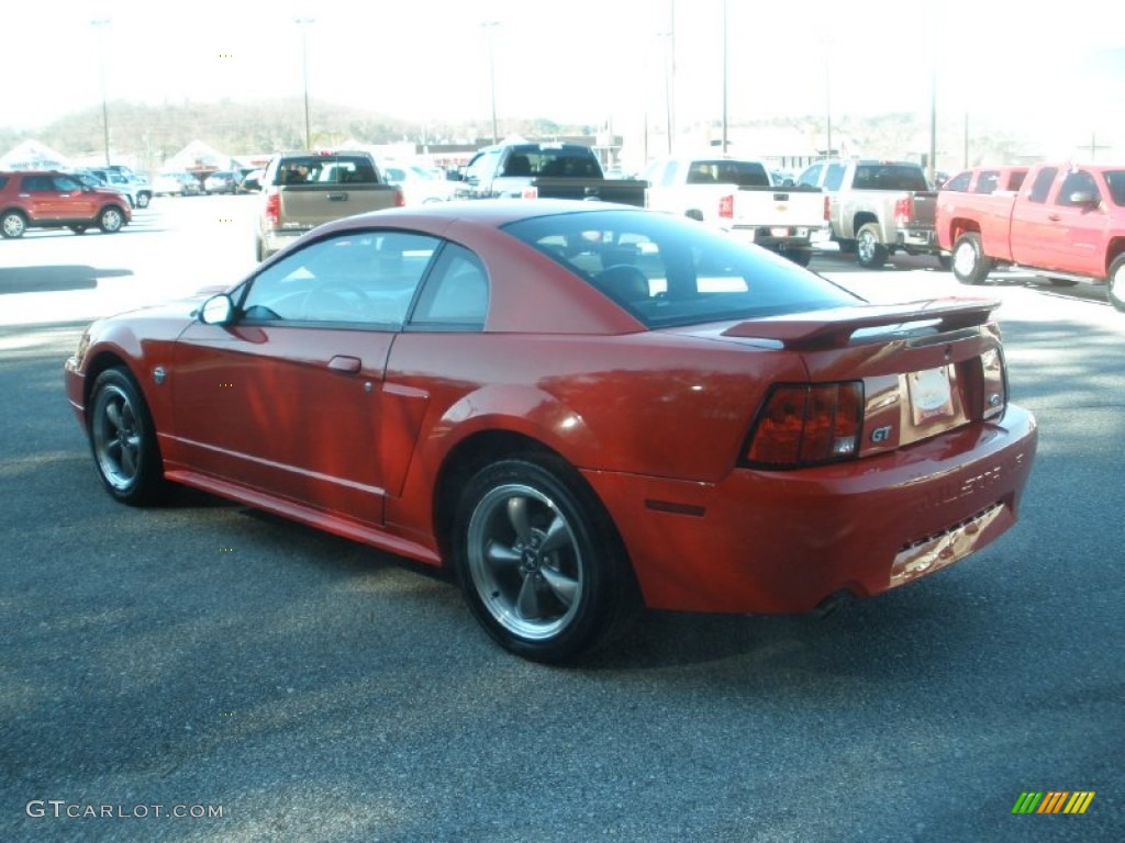 2004 Mustang GT Coupe - Torch Red / Dark Charcoal photo #11
