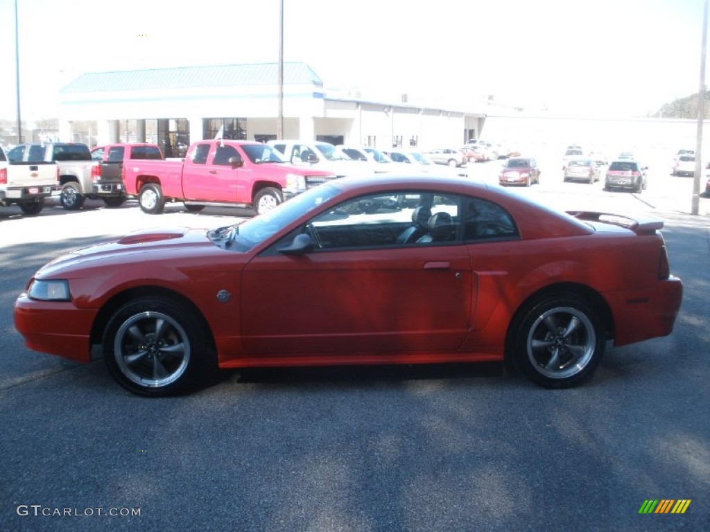 2004 Mustang GT Coupe - Torch Red / Dark Charcoal photo #12