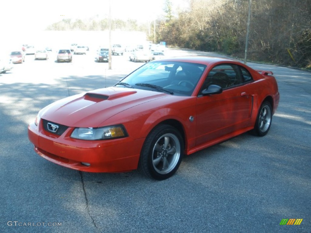 2004 Mustang GT Coupe - Torch Red / Dark Charcoal photo #13
