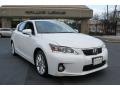 2012 Starfire White Pearl Lexus CT 200h Hybrid Premium  photo #1