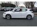2012 Starfire White Pearl Lexus CT 200h Hybrid Premium  photo #3