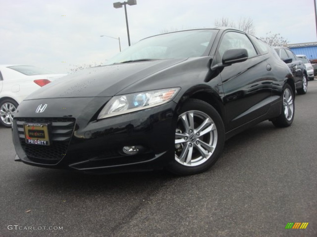 2011 CR-Z EX Sport Hybrid - Crystal Black Pearl / Gray Fabric photo #1