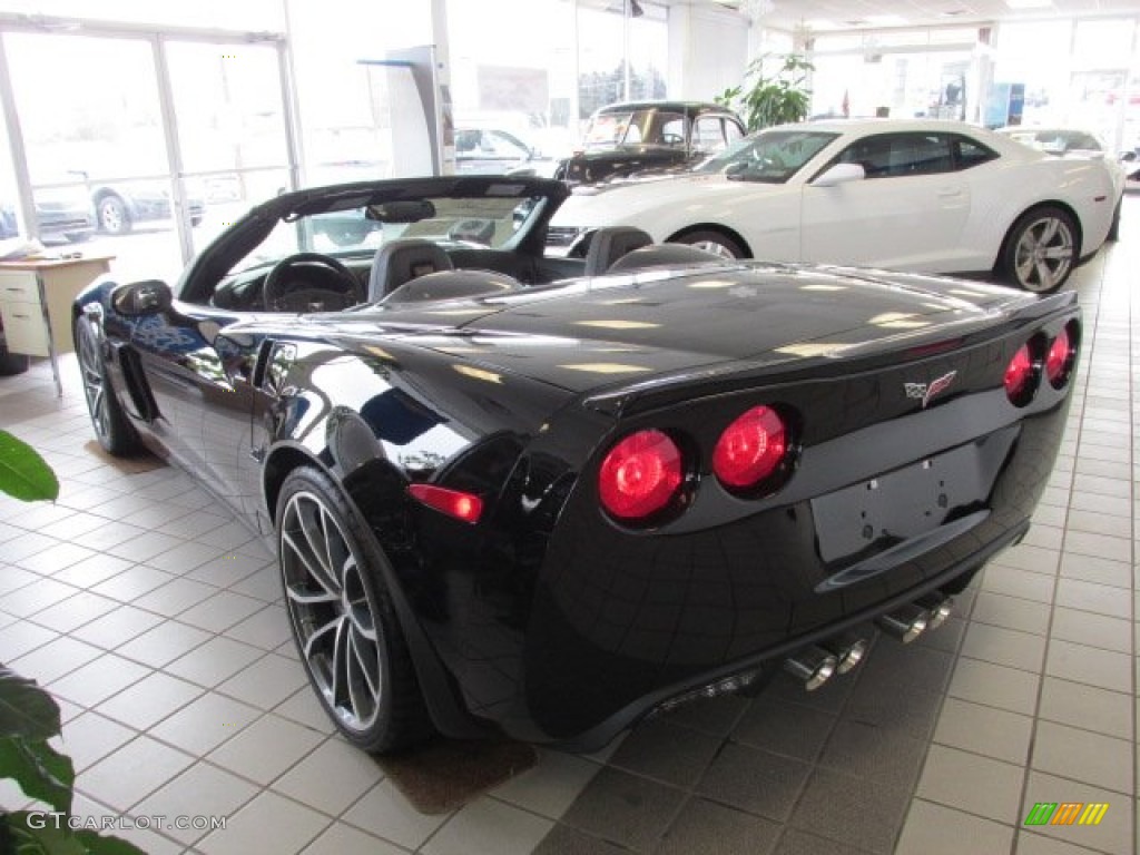 Black 2013 Chevrolet Corvette 427 Convertible Collector Edition Exterior Photo #76258277